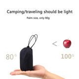 Carvallo Uppblåsbart Utomhus kudd | Komprimerbar & Fällbar | Nackstöd för Camping, Vandring & Resor Carvallo