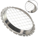 Carvallo SliceCube | För skivor & tärningar | Rostfritt stål-tråd | Ideal för ägg, ost, frukt & grönsaker Carvallo