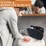 Carvallo kulturväska för upphängning för herrar | Vattenavvisande & Rymlig | Canvas-resväska med många fack Carvallo