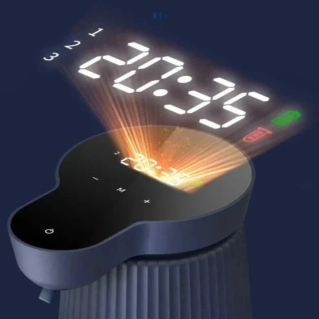 Carvallo - Såp dispenser med pekskärm och modern ribbad design Carvallo