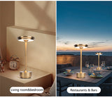 Modern Trådlös Bordslampa - Uppladdningsbar Med LED Touchsensor Carvallo