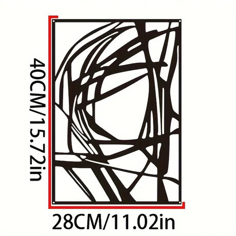 Abstract Art Väggdekoration – Fyra Delar Modern Set Carvallo