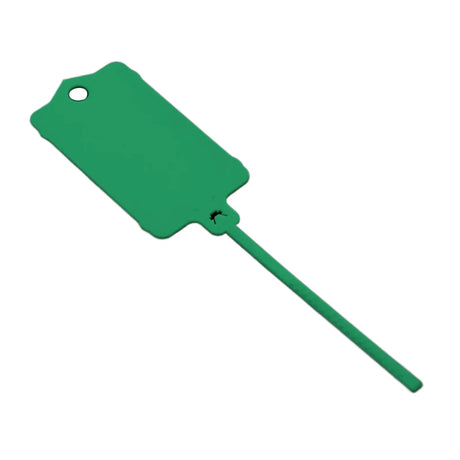 Carvallo FlexiTag 100 | 100 stycken | Återanvändbara plastetiketter med förslutningsband | För nycklar, bagage, lager och kontor Carvallo