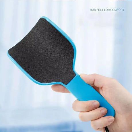 Carvallo SilkStep DuoCare | Dubbelverkande hälsovårdsverktyg med U-form | För släta, välskötta fötter | 20×9×3 cm Carvallo