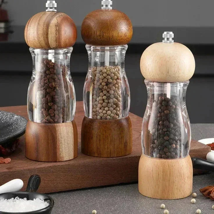 Carvallo – Manuel kryddkvarn med justerbar grovhet och elegant design Carvallo