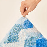 Aesthetic Wave Tufted Rug – Havsinspirerad Mjuk & Halkfri Matta Carvallo