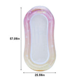 Carvallo Uppblåsbar simmadrass Rooxin | Ergonomisk pool-luftmadrass med nät och armstöd | För pool, sjö och strand Carvallo