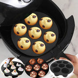 Silikon-Muffinform för Luftfritös – Non-stick & Flexibel för Muffins, Cupcakes & Snacks Carvallo