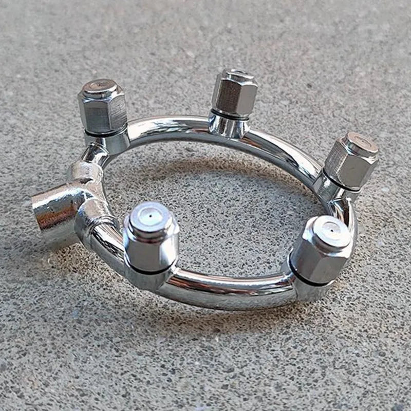 Carvallo Pro | 3/4/5-fach M14 spruthuvud | Högtryck nebulisator | Fin dimma för trädgård & växthus Carvallo