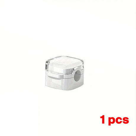 Carvallo Kabelhalter | Magnetisk kabelføring for skrivebord & vegg | Selvklebende & transparent | For data- & audiokabler Carvallo