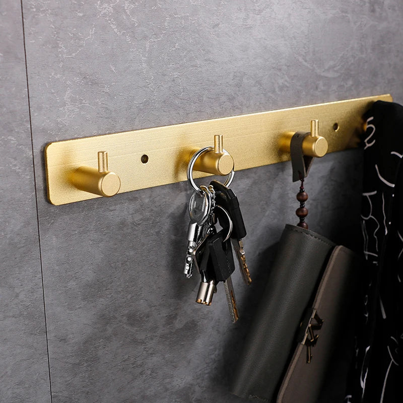 Carvallo Väggkrok Hookora | Rostfritt stål 304 borstade | Utan borrning | Lastkapacitet upp till 3 kg | Vattentät & Rostfri Carvallo