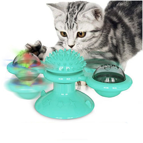 Windmill Cat Toy-Animals-Hemnix-Himmelblått-Hemnix