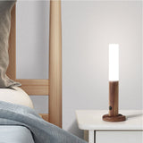 Uppladdningsbar LED-vägglampa – USB-magnetisk rörelsesensorlampa för sovrum, vardagsrum och trappa Carvallo