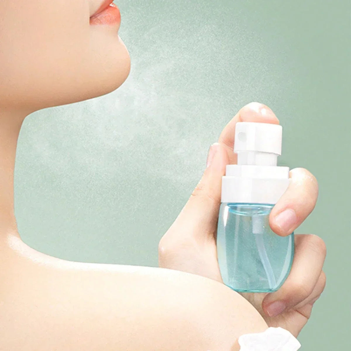 Carvallo Reseflaske | Refillbar | PETG | 30/60/100 ml | Transparent eller Rosa Carvallo