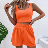 Sommaroutfit Tvådelat Set-Hemnix-Orange-S-Hemnix