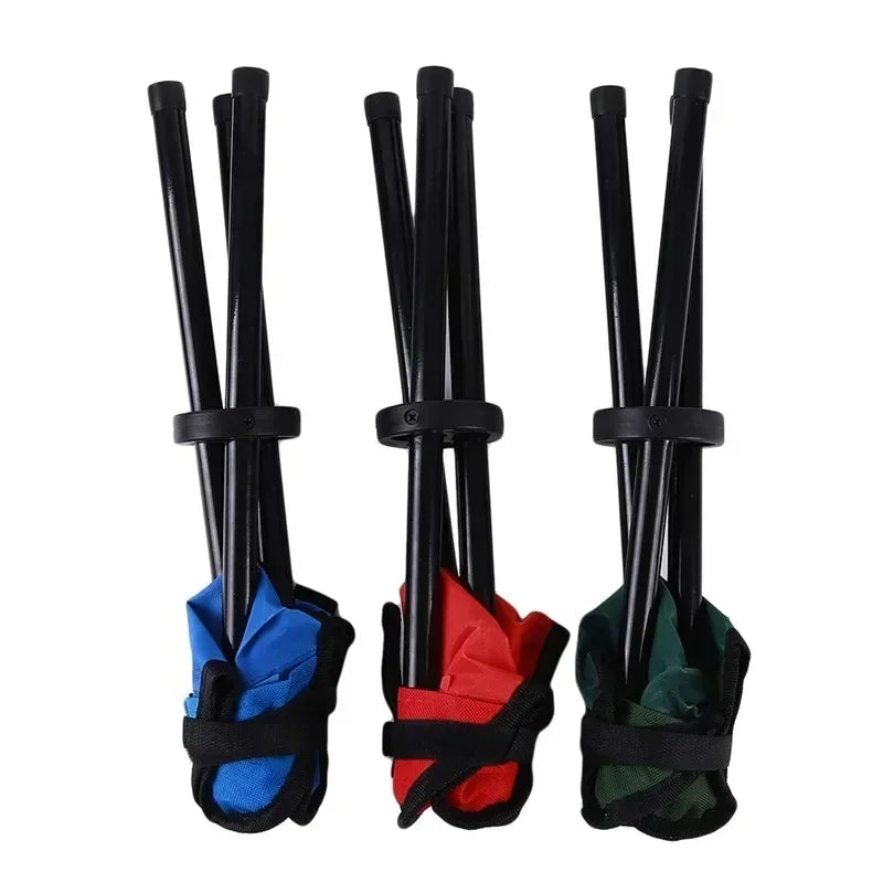 Kompakt hopfällbar resepall – Lätt utomhusstol för camping, vandring och äventyr MILA Sverige