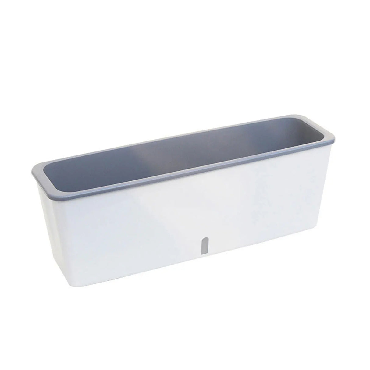Carvallo planter med självbevattning | Inbyggd vattennivåindikator | Platsbesparande dualdesign | 43,5x12x11 cm Carvallo