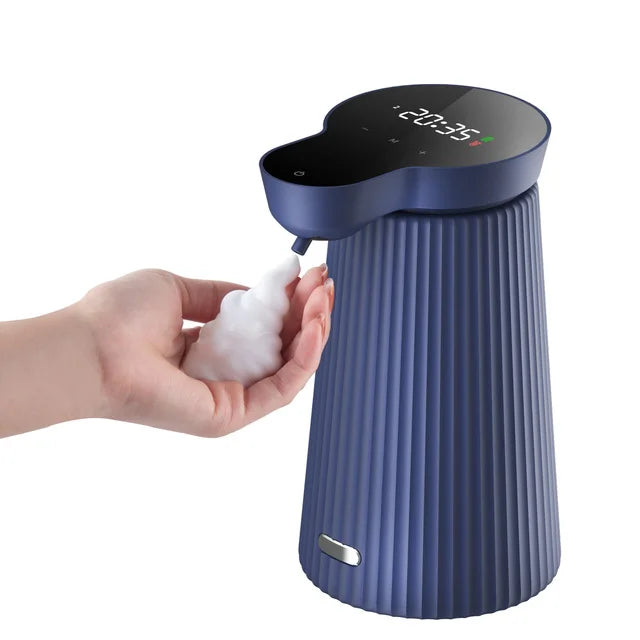 Carvallo - Såp dispenser med pekskärm och modern ribbad design Carvallo