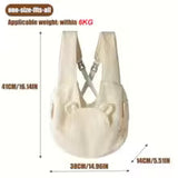 Carvallo ComfortBag Bärväska för husdjur | Mjuk & Säker | Stor kapacitet & Bärbar Carvallo