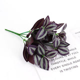 Carvallo konstväxt Dieffenbachia | Tropiskt dekoblads i siden | Lättskött dekoration för bord, hylla och vardagsrum Carvallo