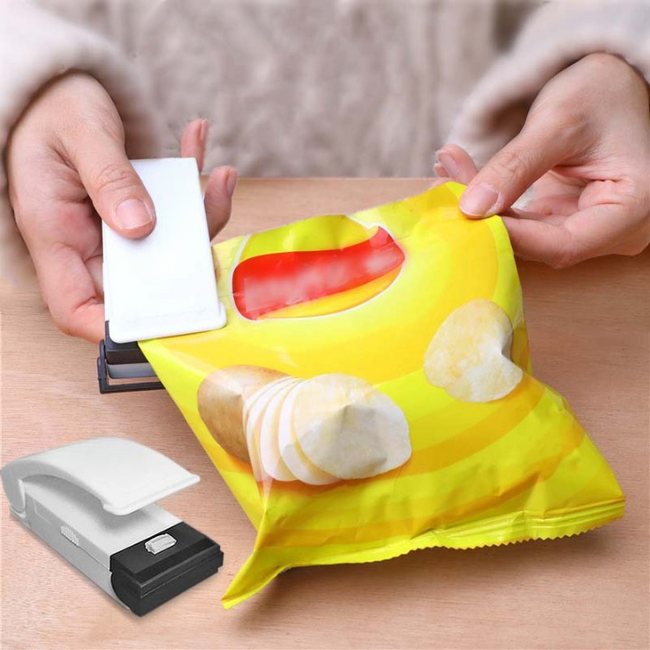 SealMate - Bärbar Matförseglare För Maximal Färskhet Carvallo