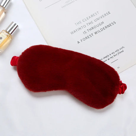 Plush sömnmask med justerbar rem Carvallo