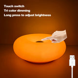 USB Bordslampa med Touch Control och RGB Färgväxling – Dimbar Säng- eller Skrivbordslampa för Sovrum och Vardagsrum Carvallo