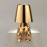 Dimmbar Guld & Silver LED-Lampa Carvallo