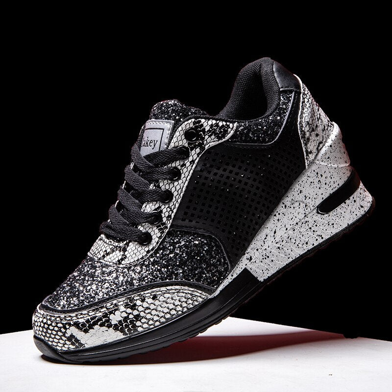 Women's Lace-Up Wedge Sneakers-Shoes for Men-Hemnix-Hemnix