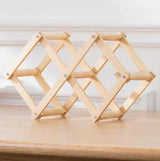 Carvallo - Ihopfällbar furu förvaringsställning Carvallo