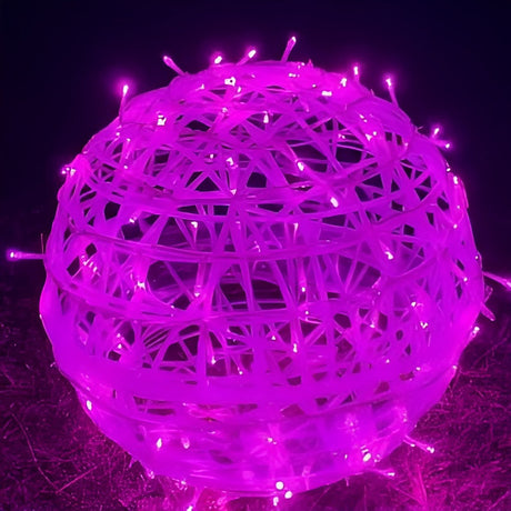 GoldenHaze Lights – LED-boll-ljusslinga för utomhus- och inredningdekoration Carvallo