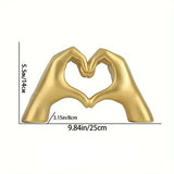 Skulpturala Händer Dekoration - Kärleksfull och Elegant Carvallo