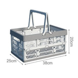 Carvallo Förvaringskorg | Fällbar & Belastningsbar | Upp till 7 kg Bärkapacitet | Platsbesparande Design Carvallo
