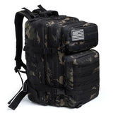 Ryggsäck Camo Tactical 45L Militärryggsäck Carvallo
