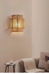 Royallure Handmade Rope Wall Sconce – Varm ambient vägglampa för mysiga vardagsrum Carvallo