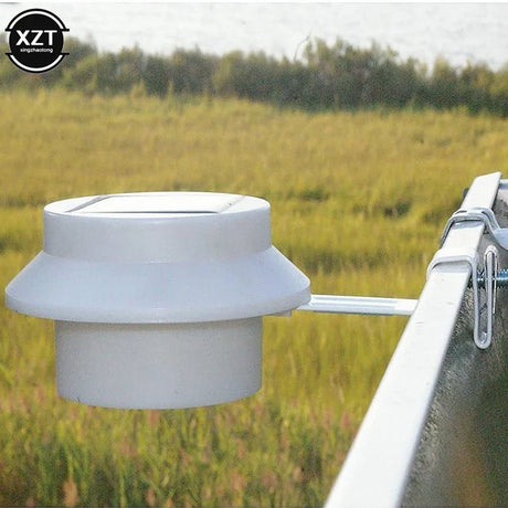 Carvallo Zaunleuchte Solvigo | Dubbel energikälla | Automatisk skymningssensor | Vattentät & Hållbar Carvallo