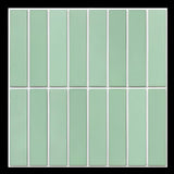 Självklibbande väggpaneler – Dekorativt och vattentåligt väggbeklädnad för kök och hem Carvallo