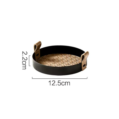 Nordic inspired rattan weave tray Carvallo