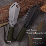 Carvallo Multifunktionell Camping Spade | Ultraluftig & Kompakt | För Vandring, Survival & Utomhus Carvallo