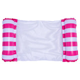 Carvallo Vattenshängmatta uppblåsbar | 130×70 cm | Fällbar Pool-loungestol med ryggstöd | Svimmbädd för pool, strand & semester Carvallo