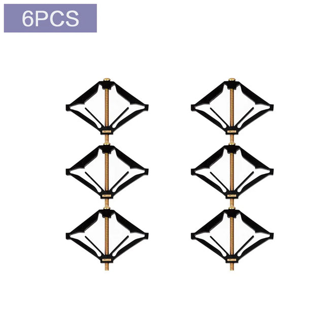 Carvallo ProMount Väggbrytarkit | För 86×86 mm brytarkassetter | Snabbmontering med stödstänger – 6-pack/10-pack Carvallo