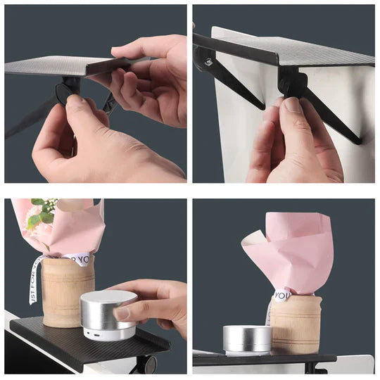 Carvallo - Kompakt förvaringshylla för platsoptimering Carvallo