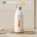 Carvallo Smoothie-Mixer JuicyGo Z05 | 400 ml | 18.000 o/min | 5-blades system | USB-laddning | BPA-fri Carvallo