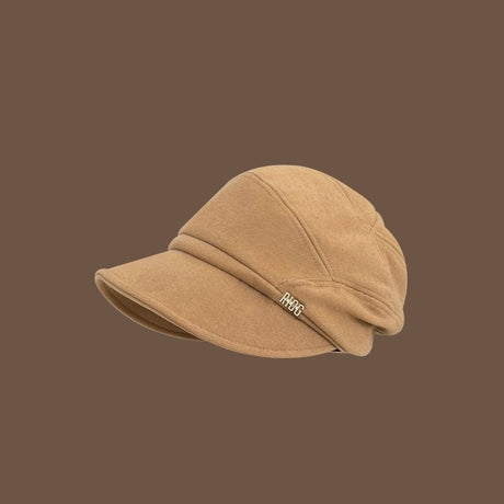 Plyschig vintermössa för kvinnor-Accessories-Hemnix-Khaki-Normal-Hemnix