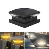 Carvallo-Pfostenleuchte LumiColumna | Varm- & Kallvit justerbar | IP65 Vattentät | För staket, trädgård & torpspelare Carvallo