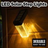 Carvallo-Trappbelysning LumiStair | RGB & Varmvit | Höger vinkel | IP44 Vattentålig | För utetrappor & vägar Carvallo