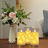 FestiveFlame Light - Elektroniska jul-LED-ljusflamma Carvallo