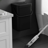 Carvallo Mini Soptunna | Med Lock | Hängande & Väggmontering | Kompakt & Luktblockerande | För Kök, Bad & Kontor Carvallo