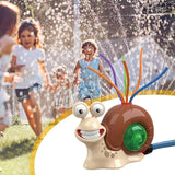 Carvallo Vattensprinkler-leksak | Rolig trädgårdssnigel | För barn från 3 år | Sommar-sprutkul i trädgården & pool Carvallo