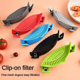 Carvallo Silikon-Avgjutningshjälp | Universellt Clip-On Silo | Anti-Överflödesdesign | För Kastruller & Stekpannor | BPA-fri Carvallo